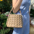Summer Fashionable Woven  Simple Crossbody and Hand Bucket Bags